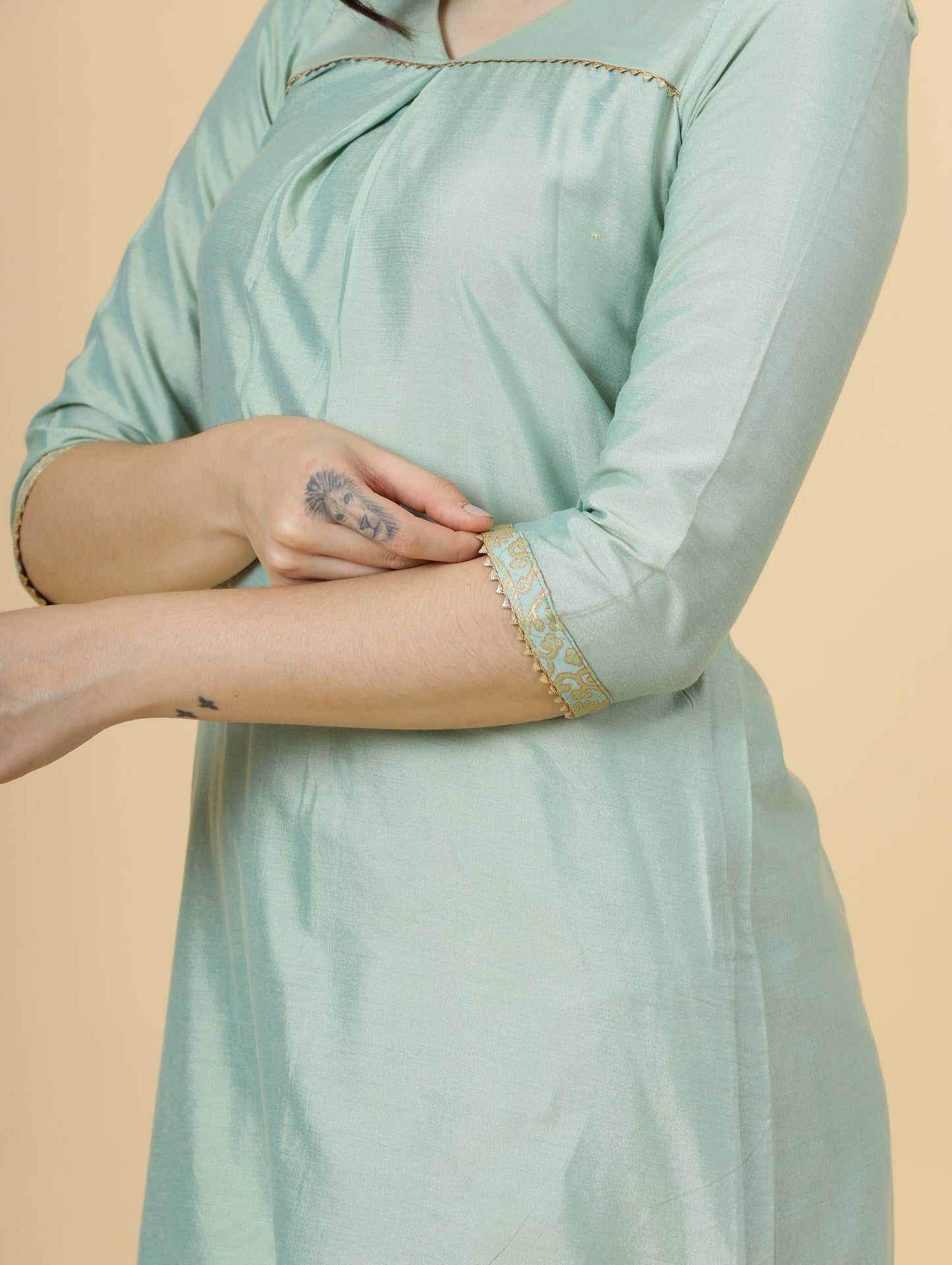 Classy Sea Green Co-Ord Set
