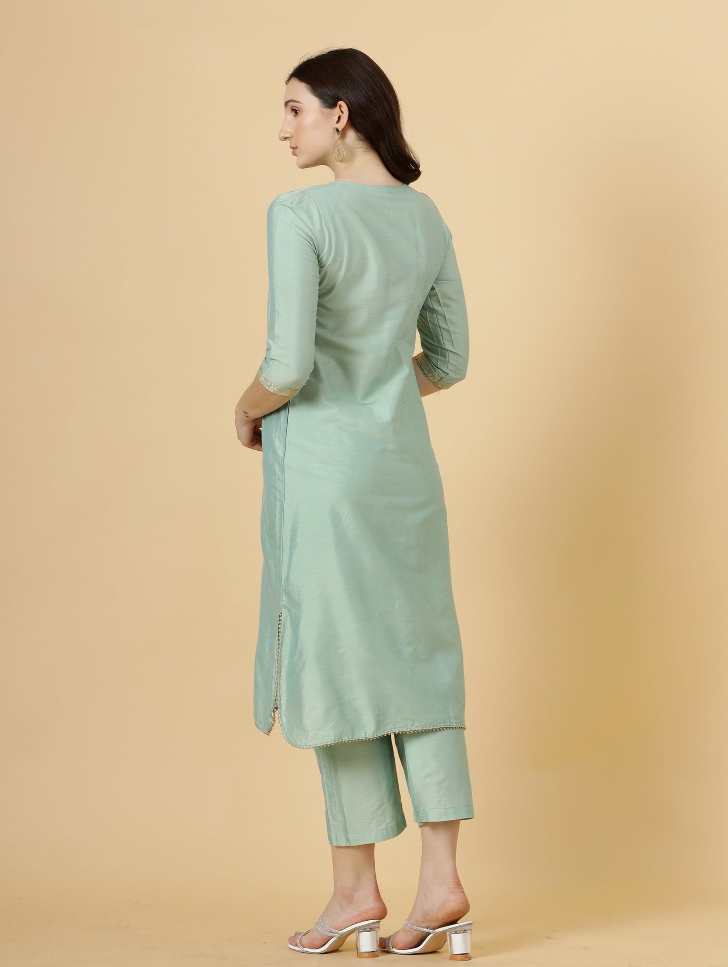 Classy Sea Green Co-Ord Set