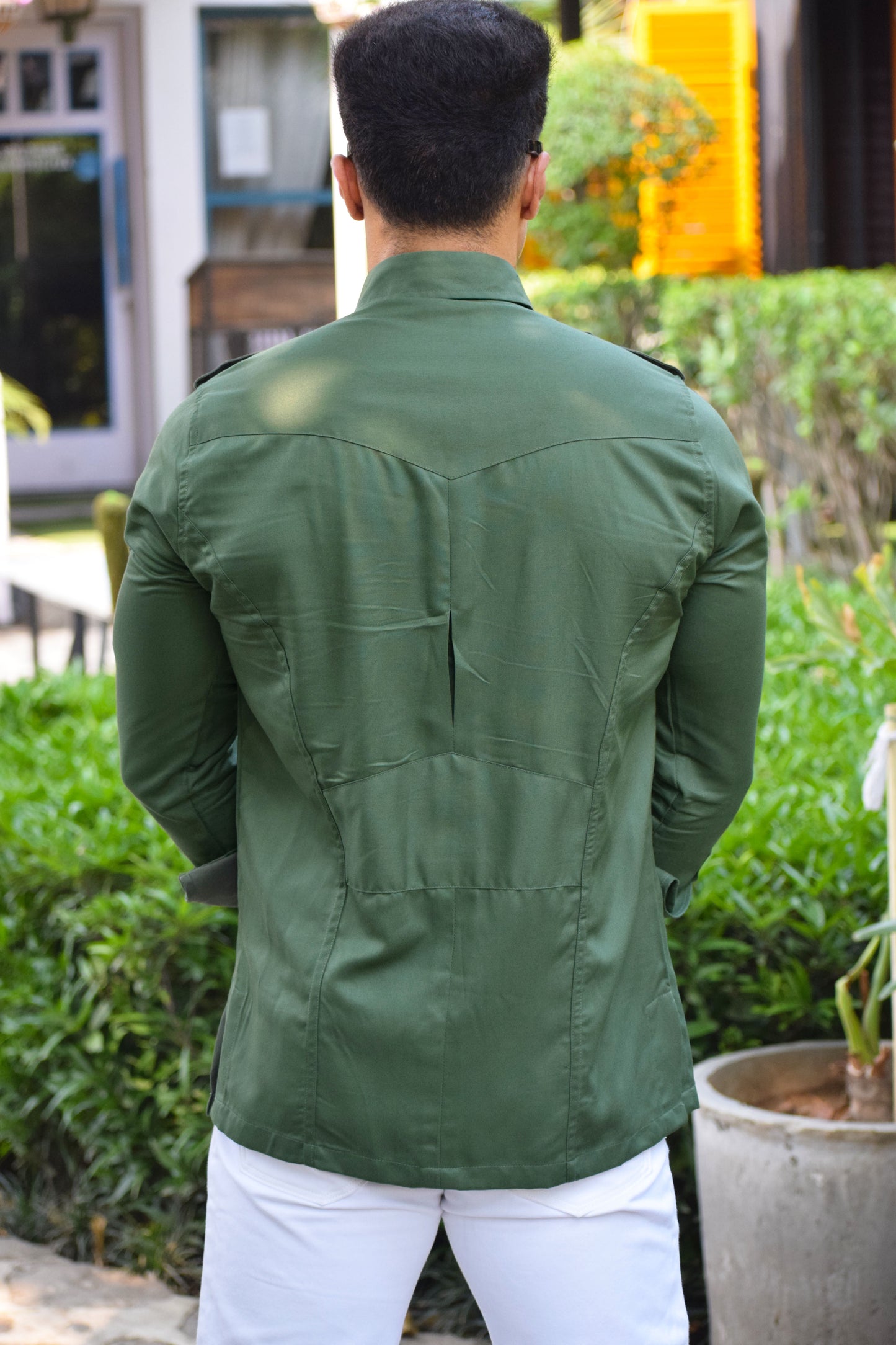 Comfy Hunter Green Hunting Style Shirt