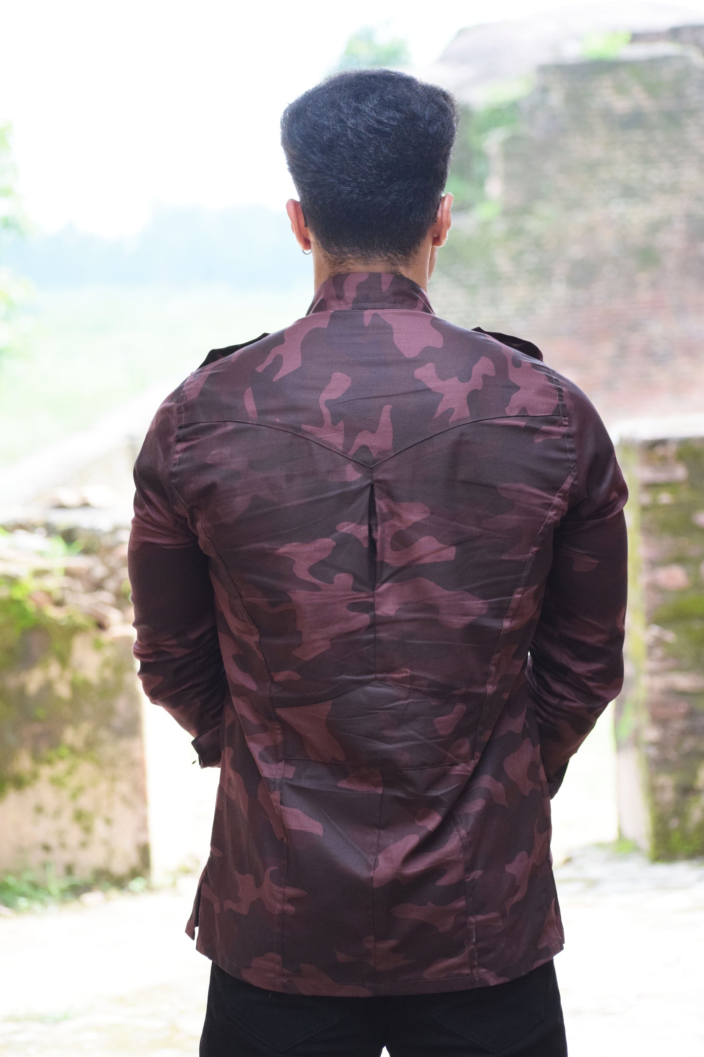 The Crimson Commando Hunting Shirt