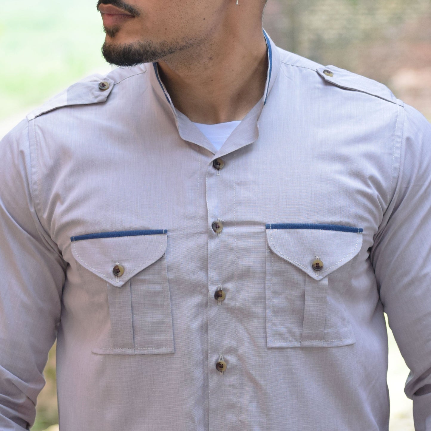 The Steel Sentinel Trim Hunting Shirt