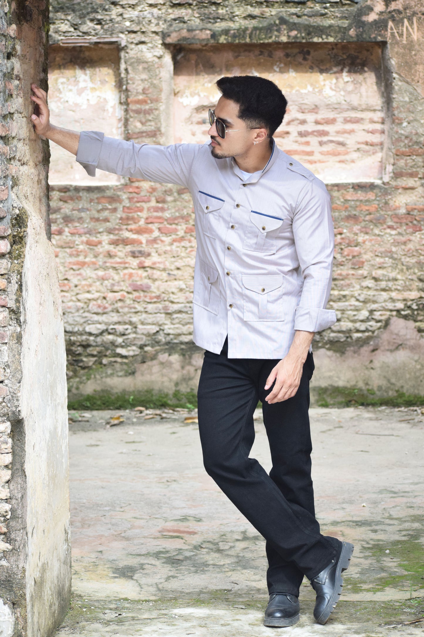 The Steel Sentinel Trim Hunting Shirt