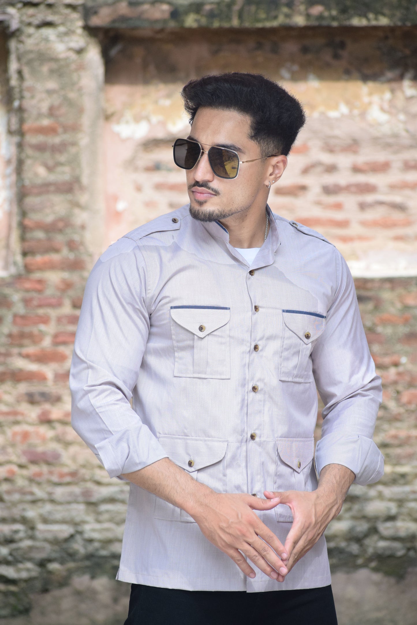 The Steel Sentinel Trim Hunting Shirt