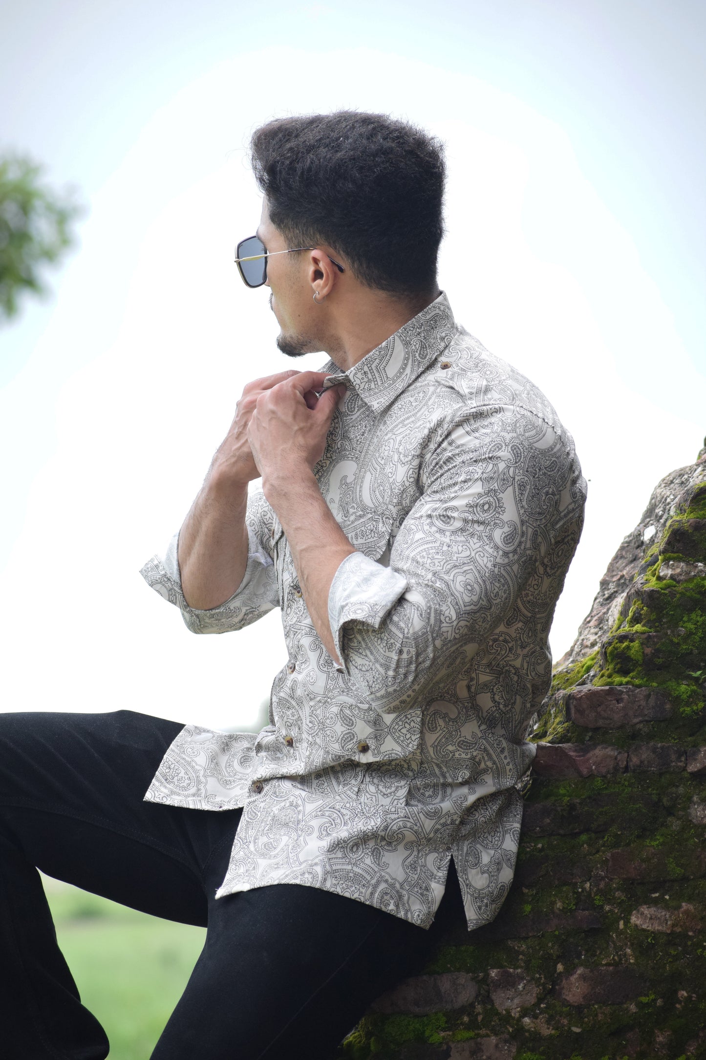 The Caravan Paisley Hunting Shirt