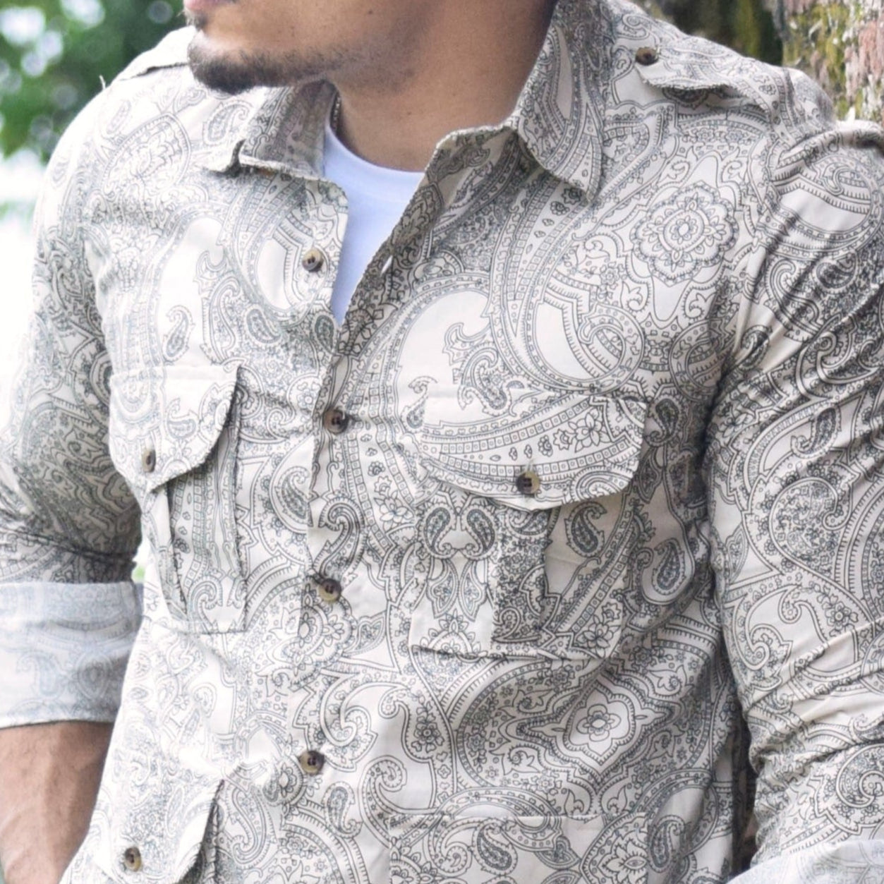 The Caravan Paisley Hunting Shirt