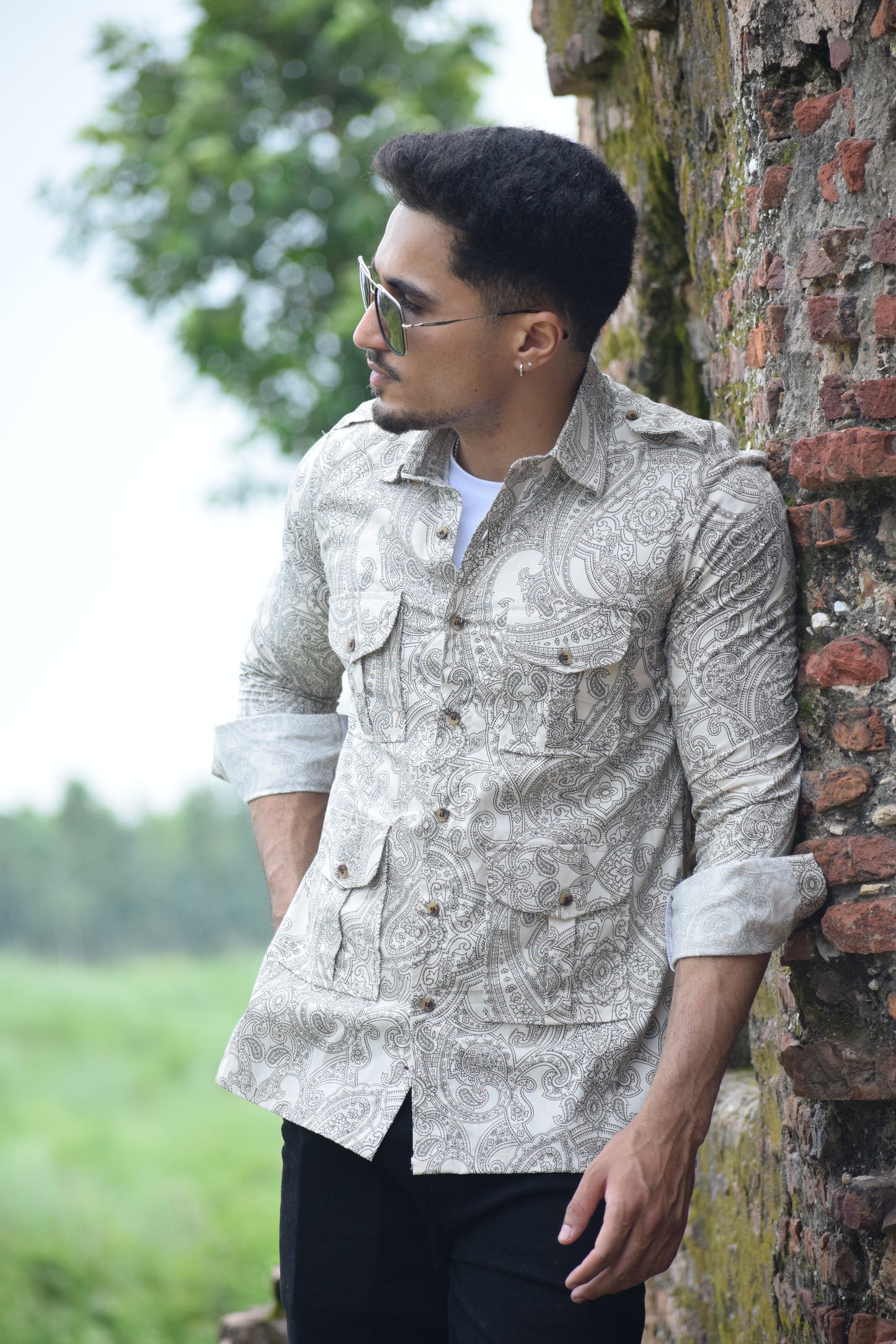 The Caravan Paisley Hunting Shirt