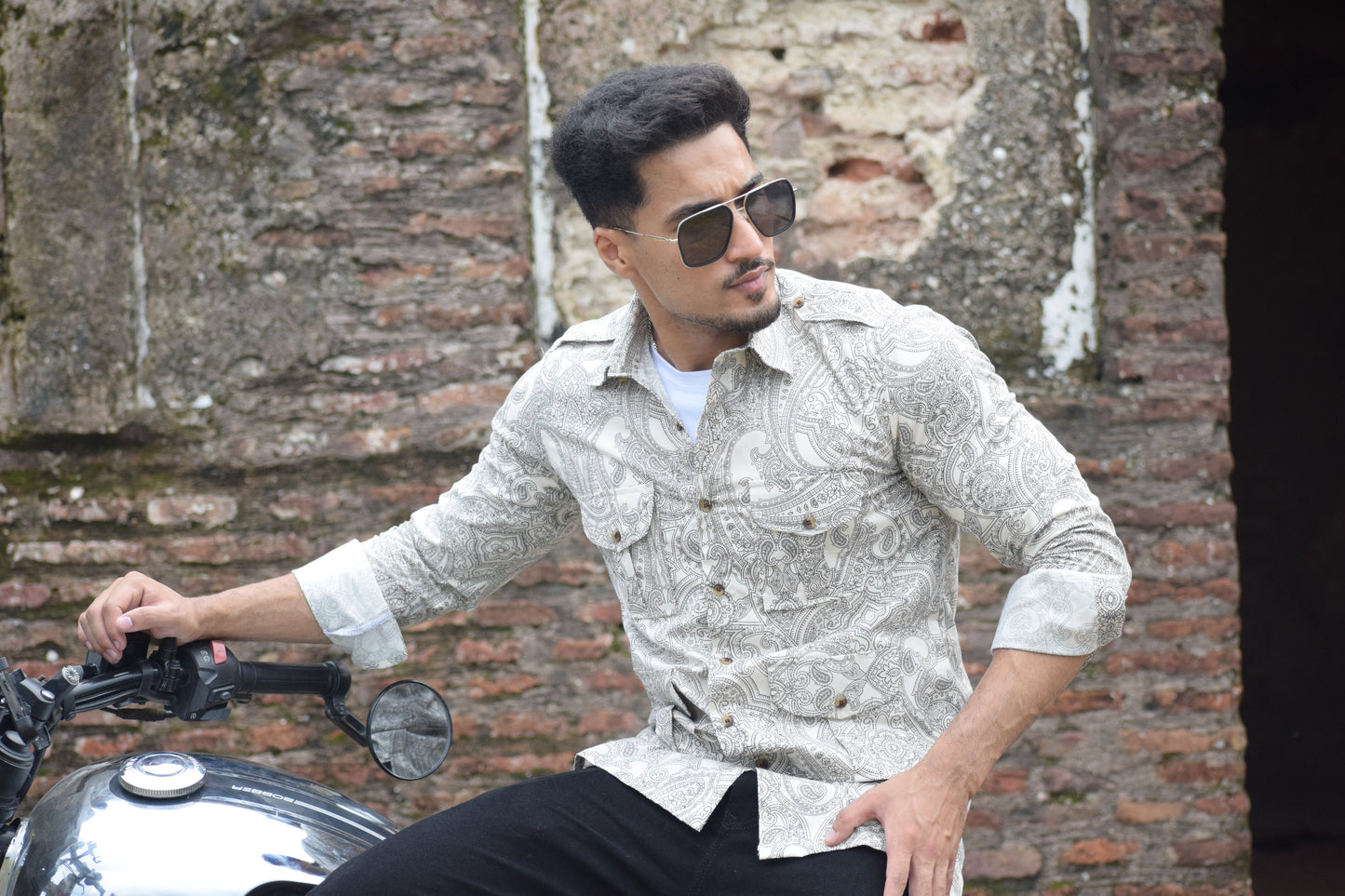 The Caravan Paisley Hunting Shirt