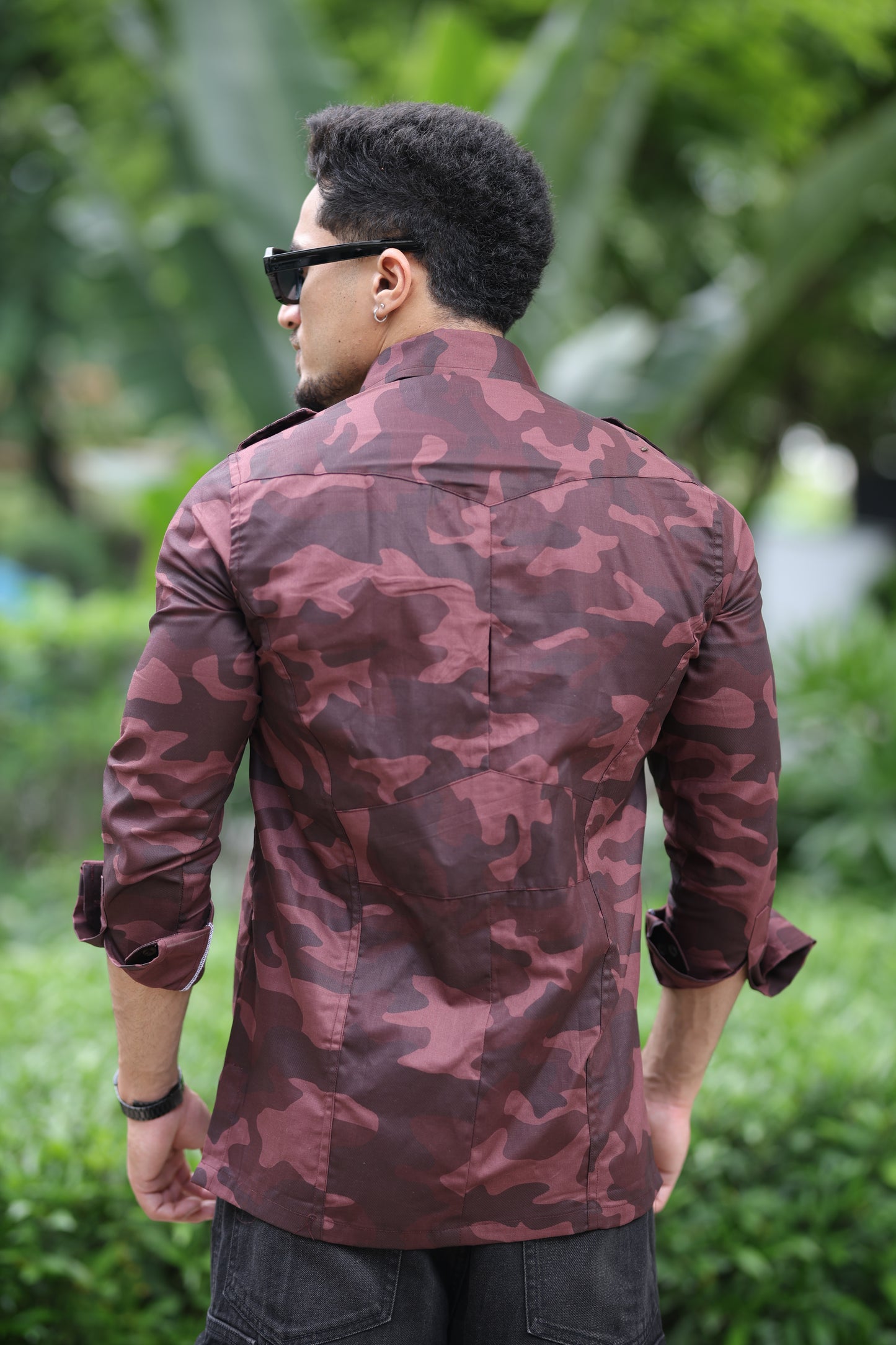 Crimson Commando Camouflage Hunting Shirt