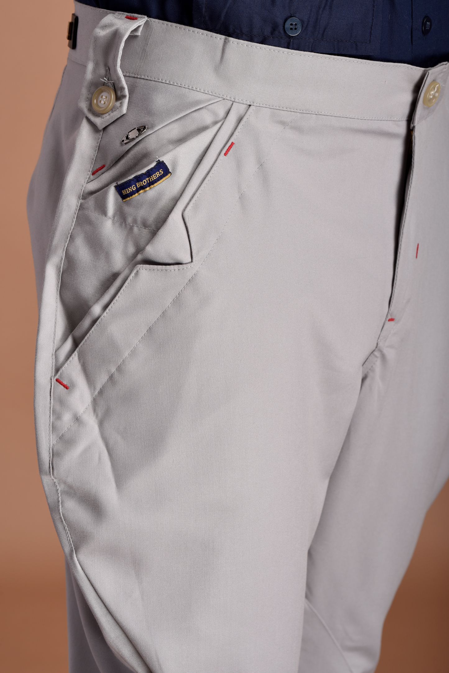 Classic and Stylish Grey Jodhpuri Breeches