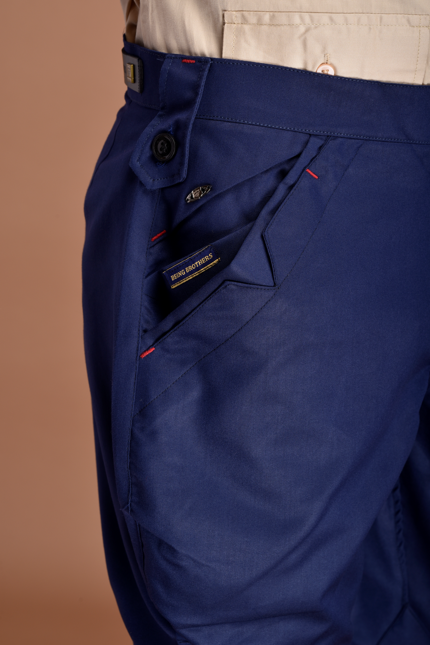 Classic and Stylish Navy Blue Jodhpuri Breeches