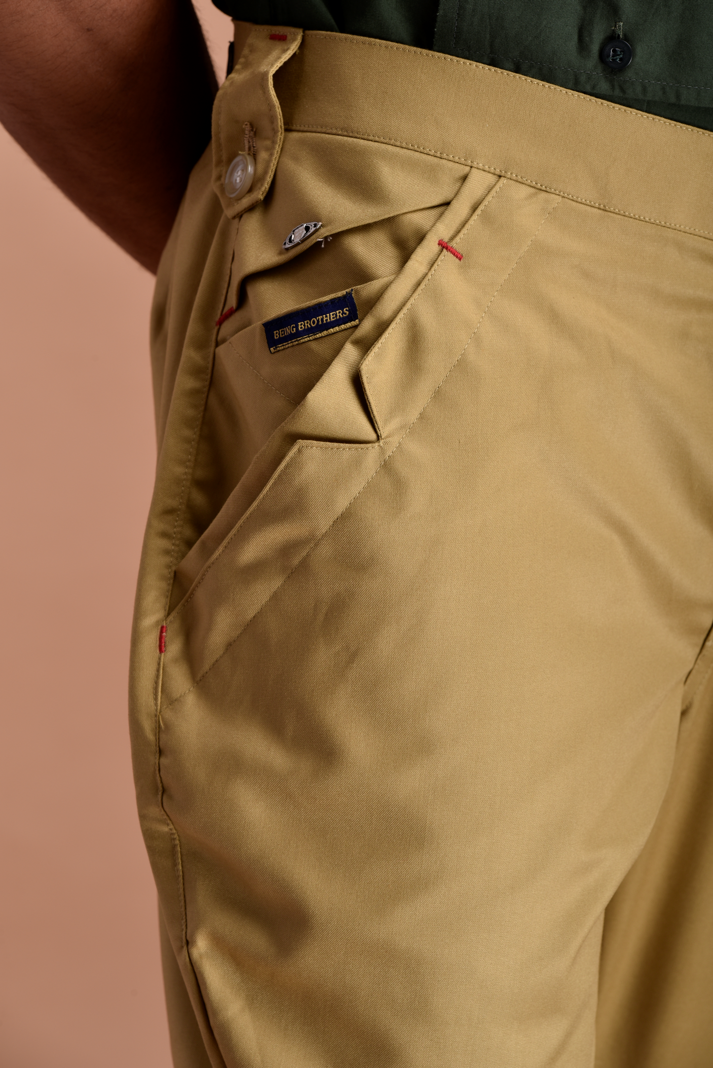 Classic and Stylish Khaki Jodhpuri Breeches