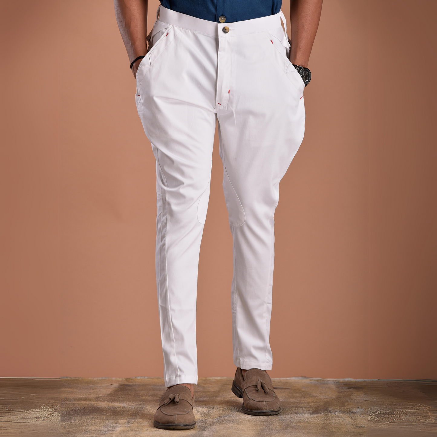 Personalized Premium Men's Breeches| White