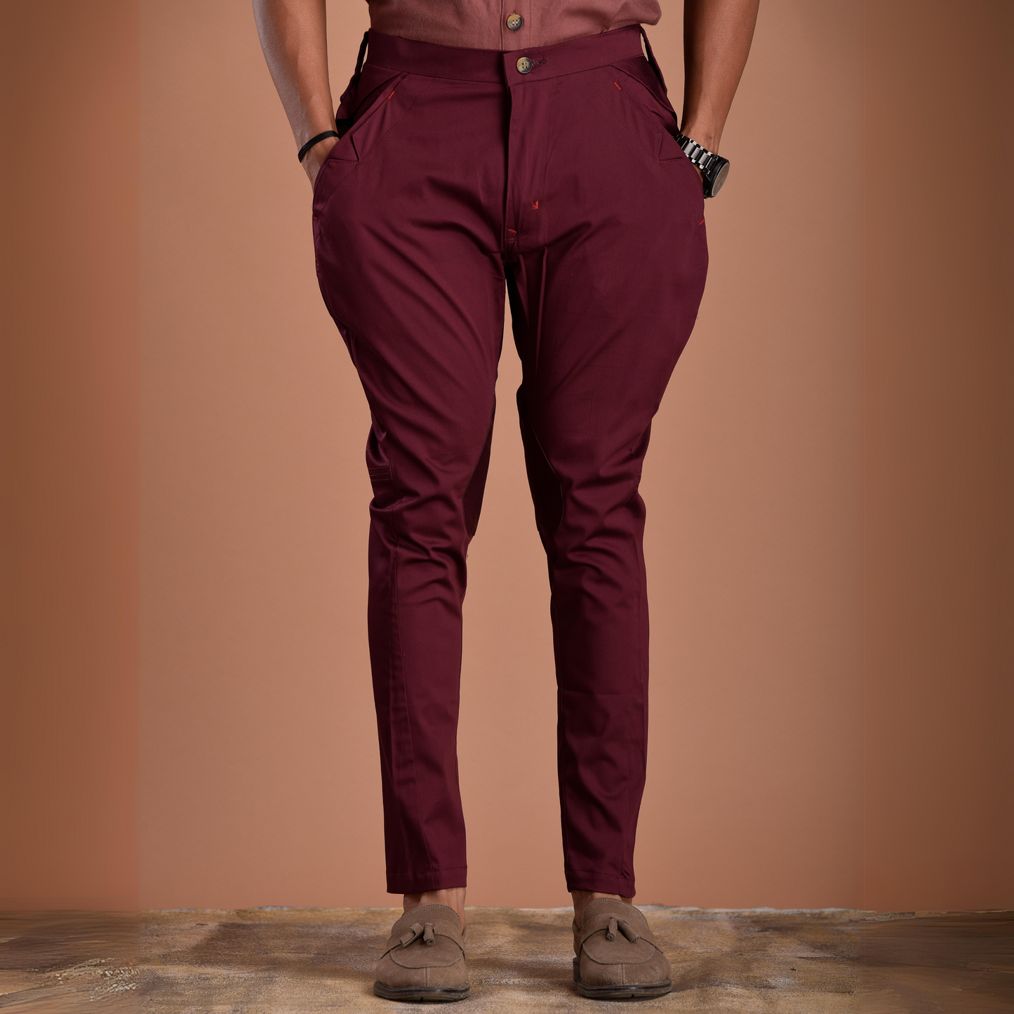 Personalized Premium Men's Breeches| Wine