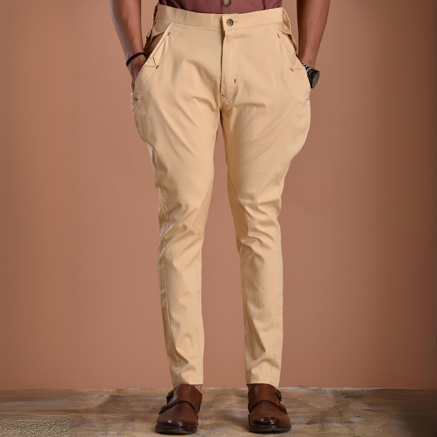 Personalized Premium Men's Breeches| Desert Sand