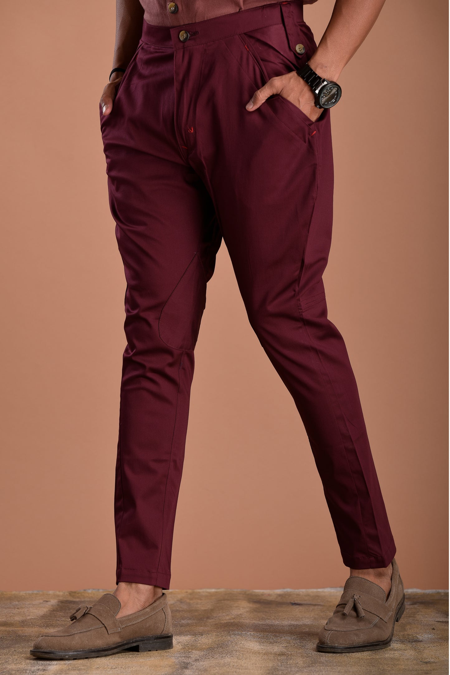 Personalized Premium Men's Breeches| Wine