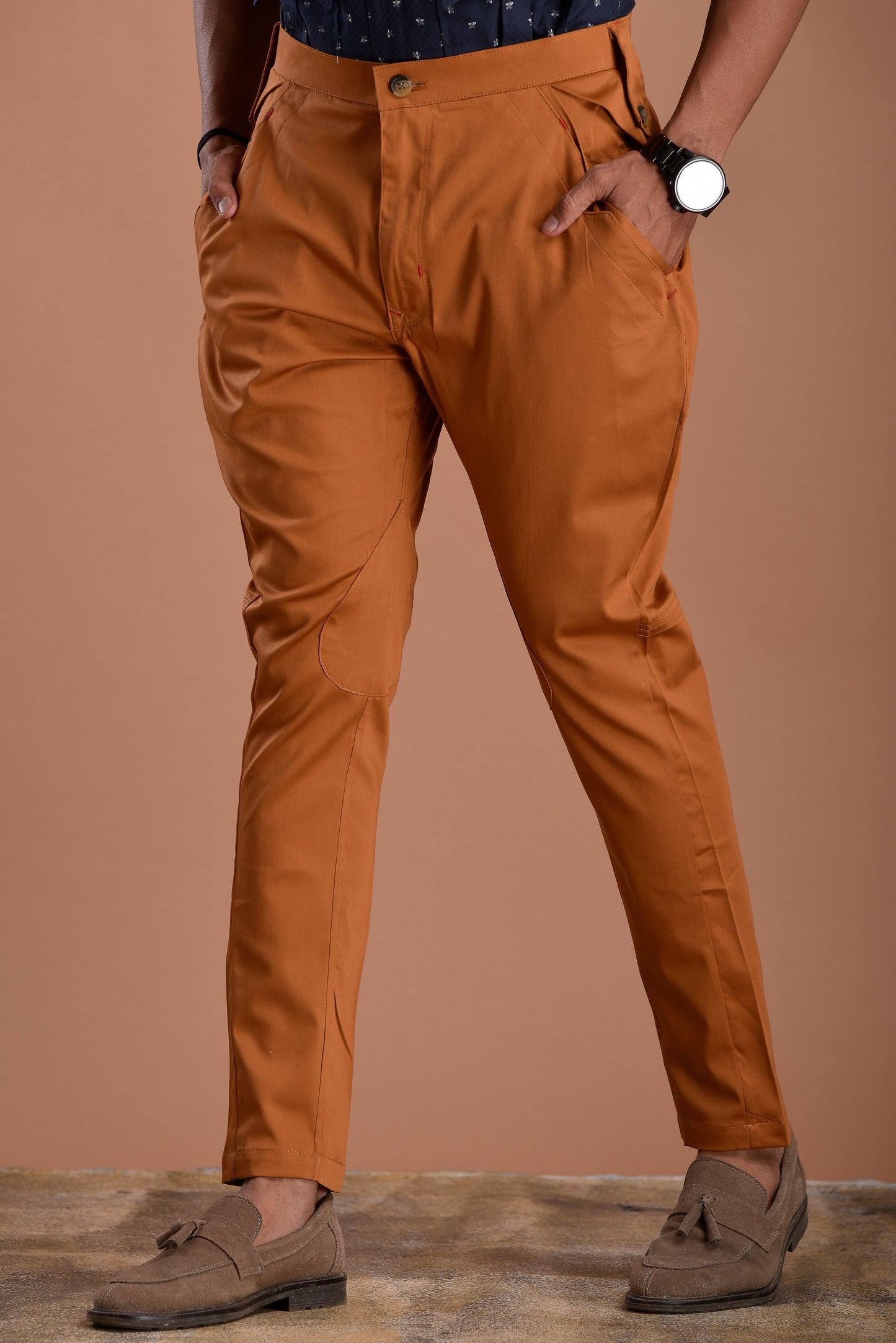 Personalized Premium Men's Breeches| Ochre Brown