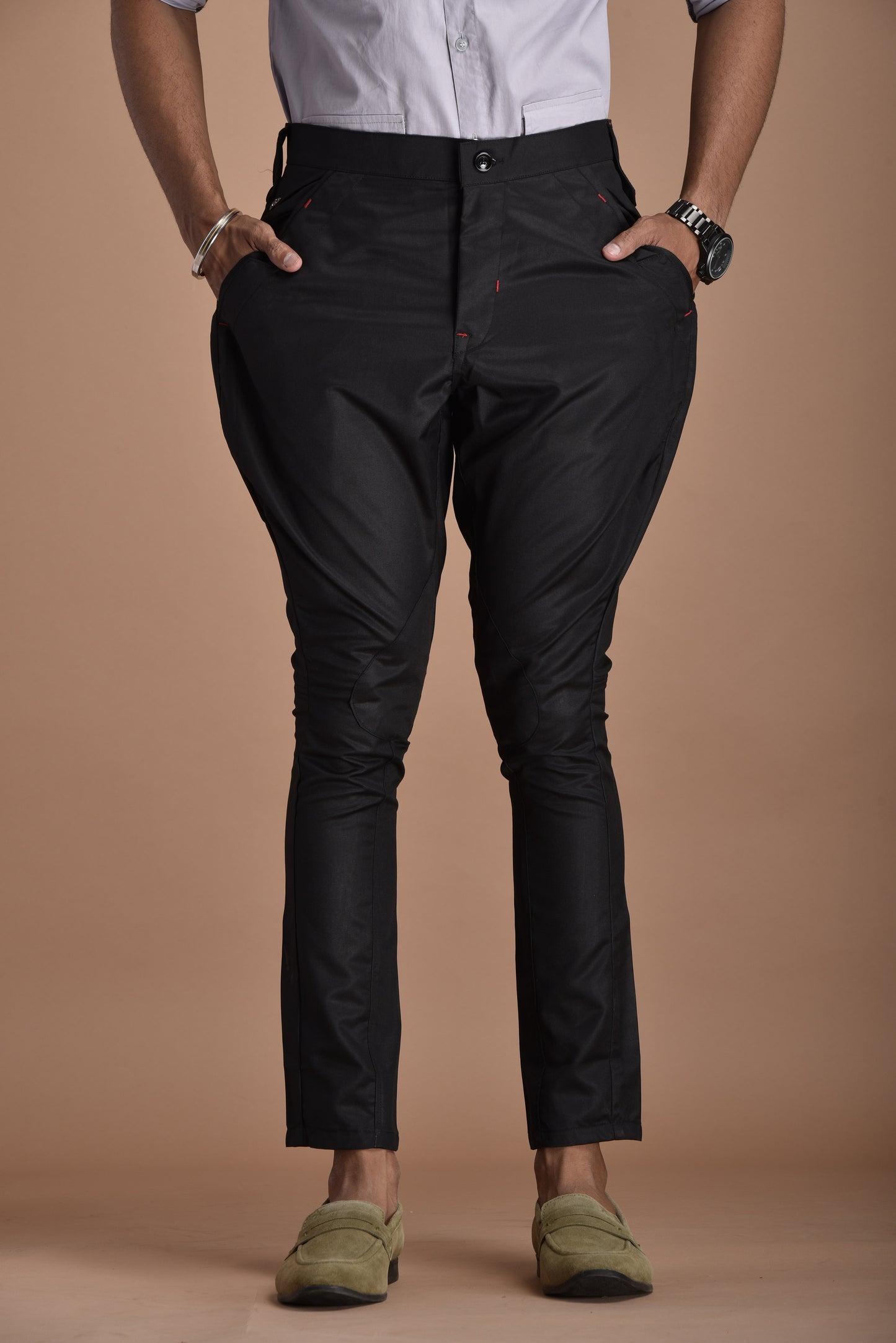 Classic and Stylish Black Jodhpuri Breeches