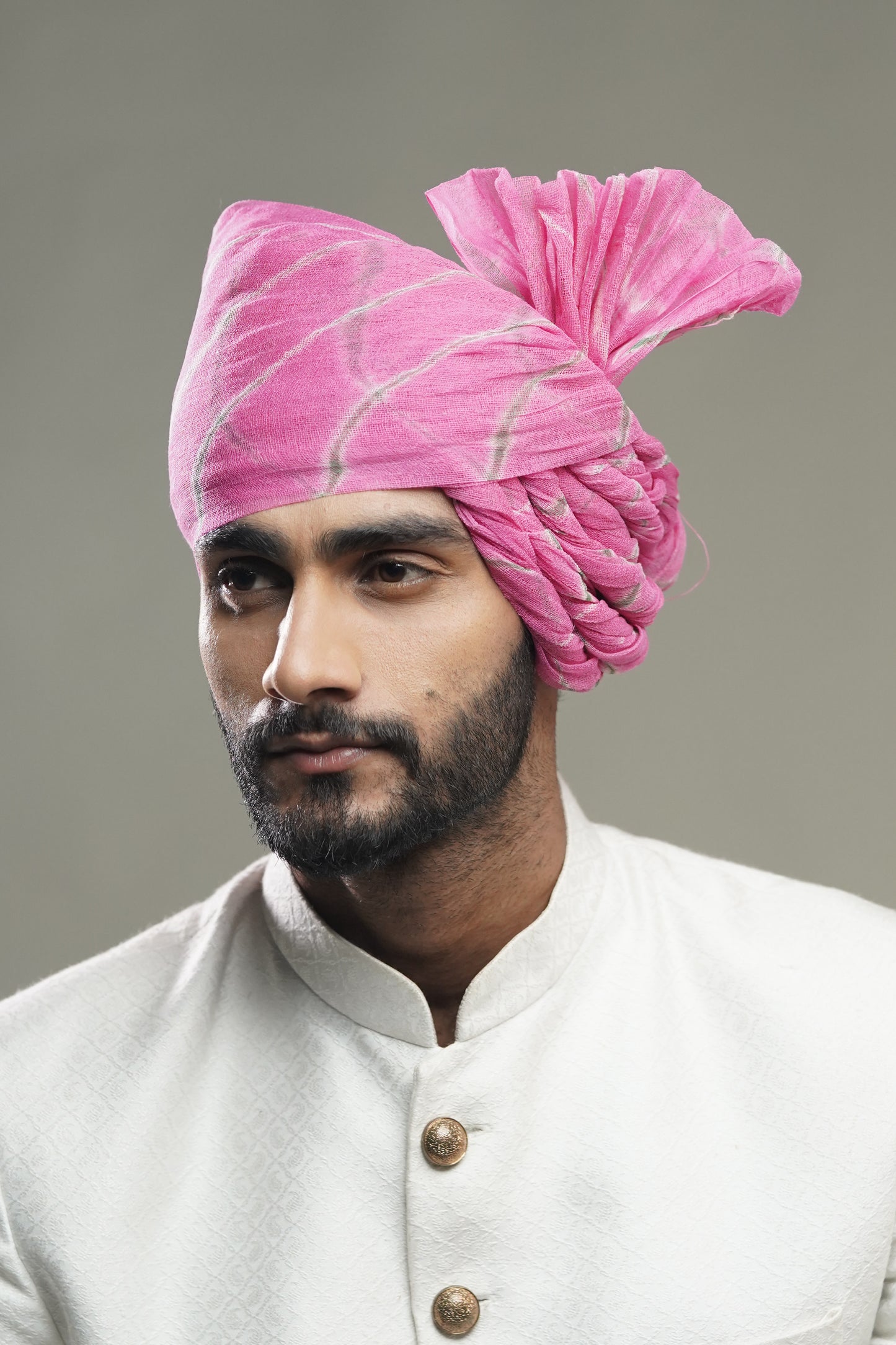 Lehariya pink Safa