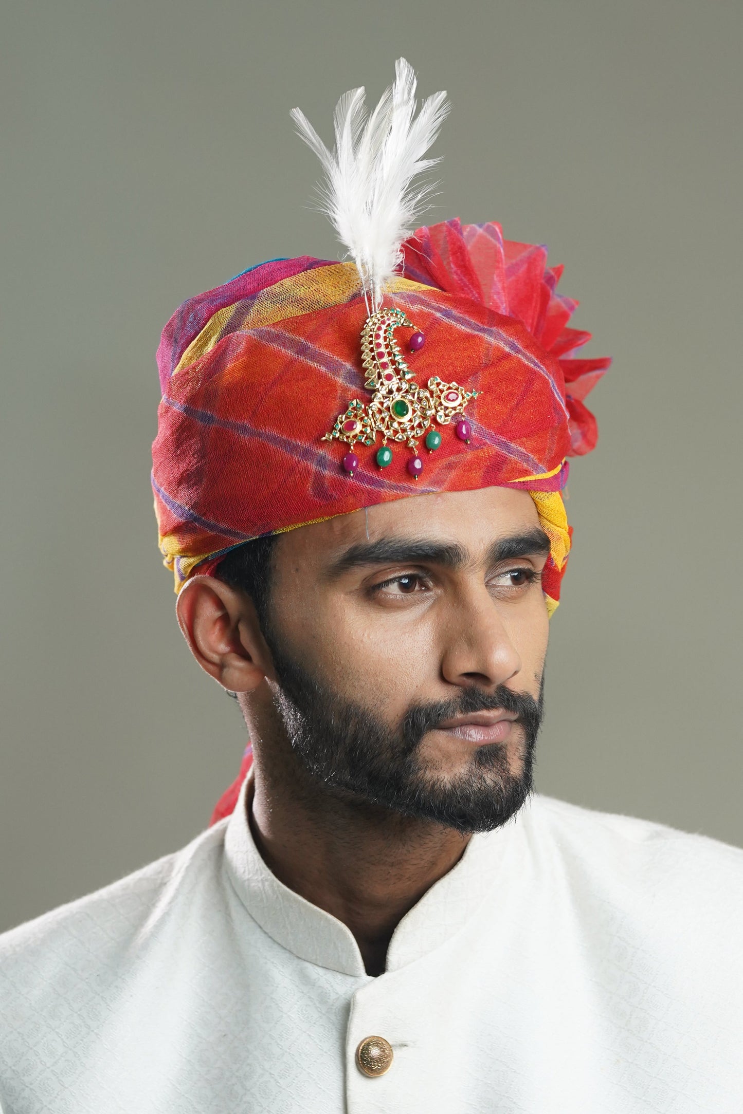 Pachranga Leheriya Jodhpuri Safa