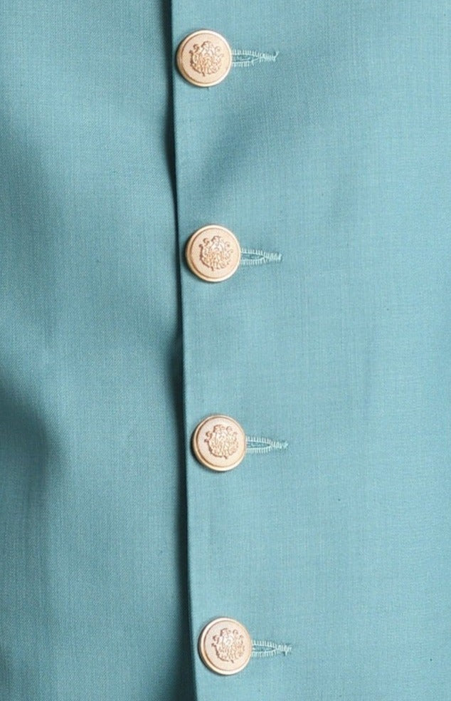 Royal Oxy Blue Jodhpuri Bandhgala With Trouser