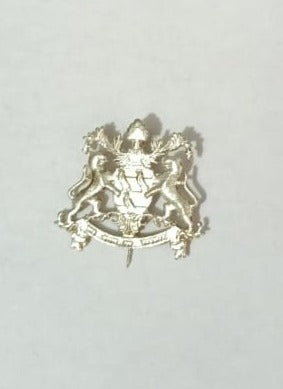 Silver Bikaner State Monogram