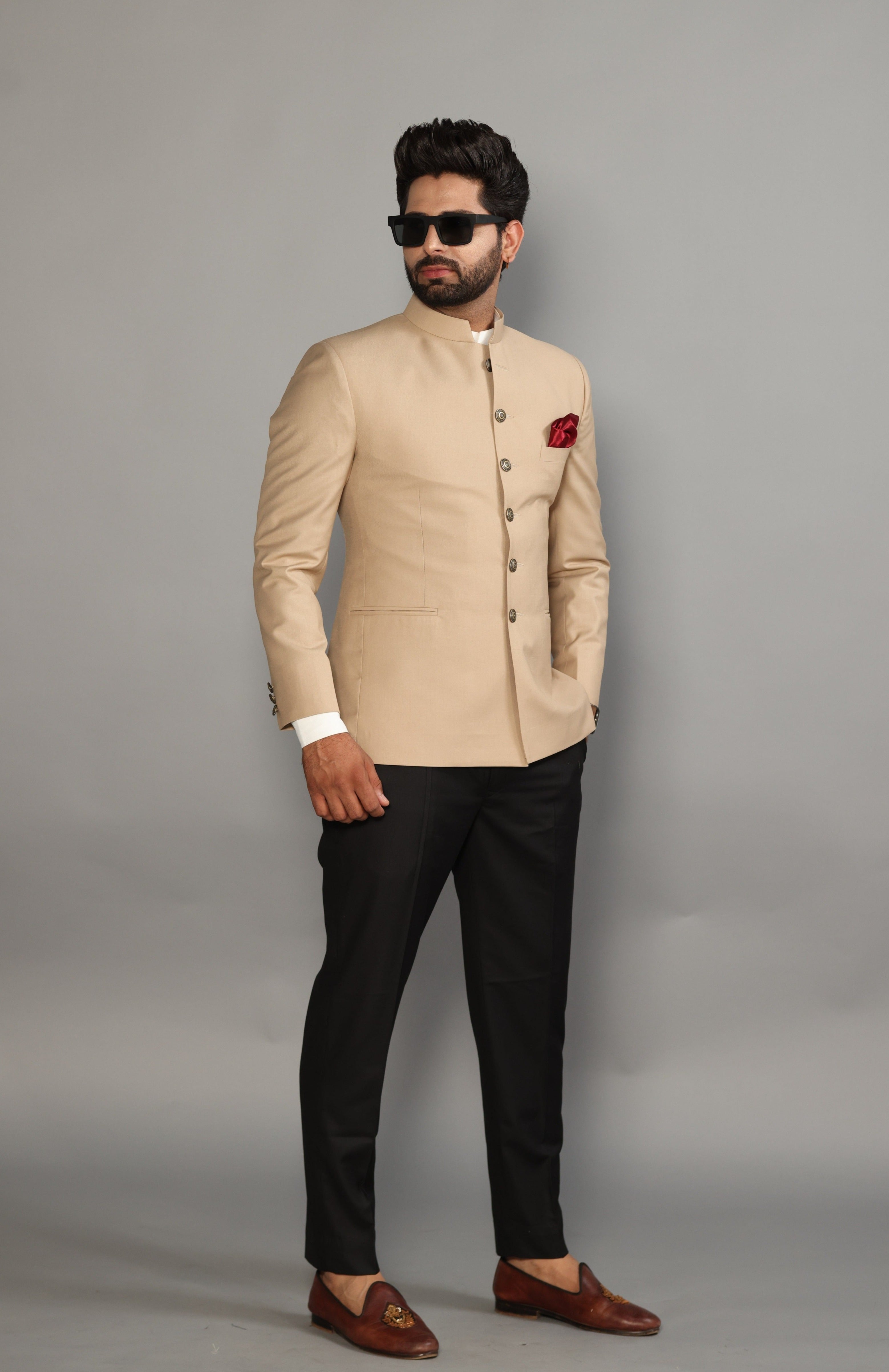 Buy online Men's Single Breasted 2 Piece Suit Set from top wear for Men by  Ad By Arvind for ₹5499 at 45% off | 2024 Limeroad.com