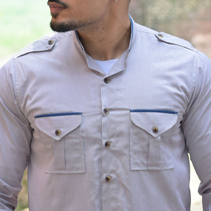 The Steel Sentinel Trim Hunting Shirt