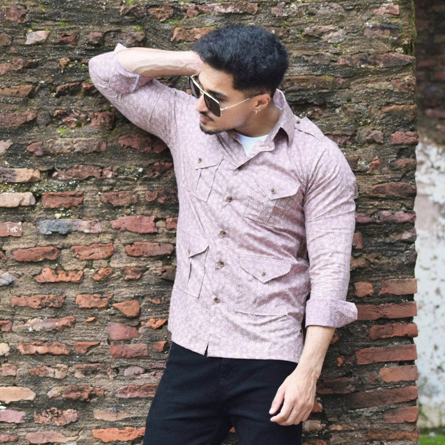 The Jaipur Dusk Hunting Shirt