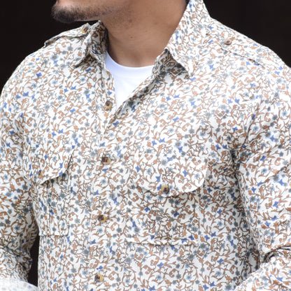 Off White Marwar Vine Hunting Shirt