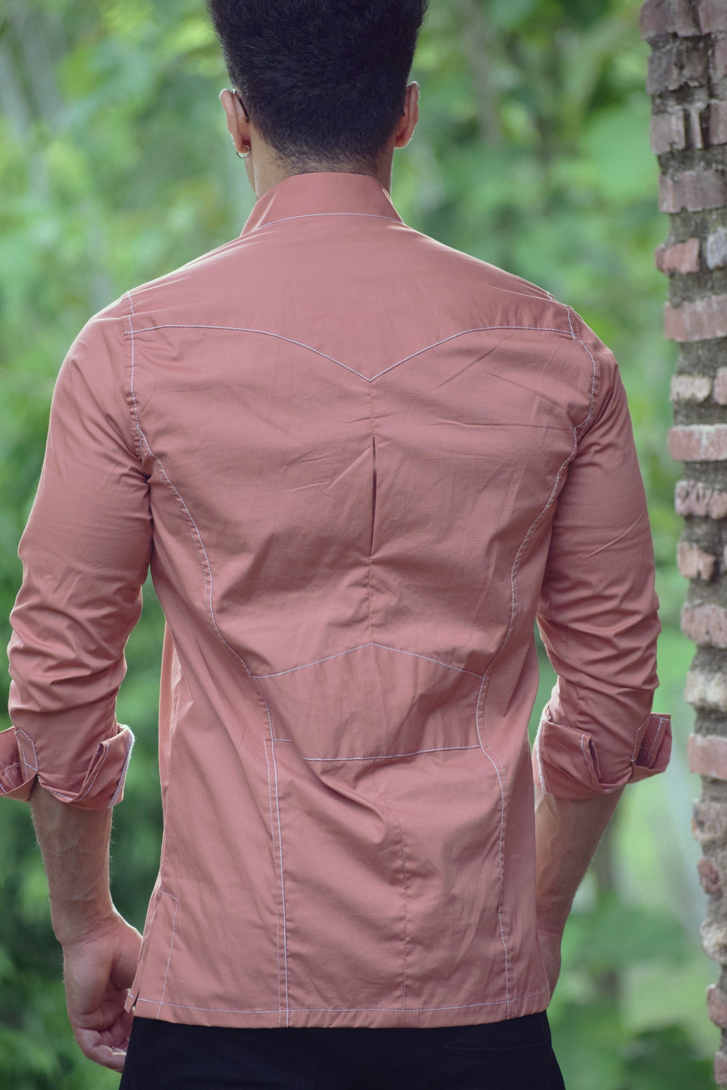 The Terracotta Patrol Hunting Shirt - Contrast Stitch