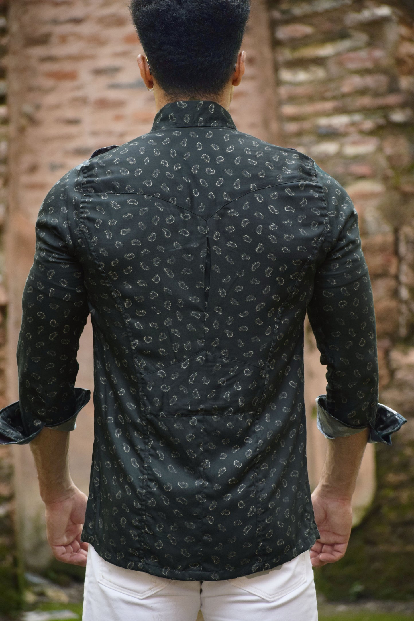 Midnight Ember Gray Hunting Shirt