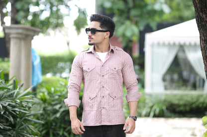 Jaipur Floral Print Hunting Style Shirt
