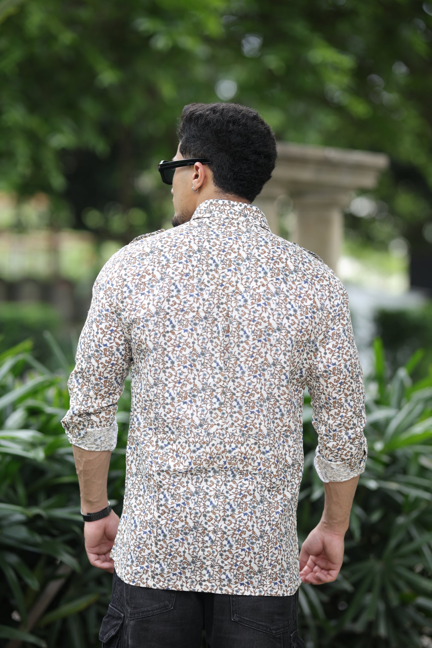 Off White Marwar Vine Hunting Shirt