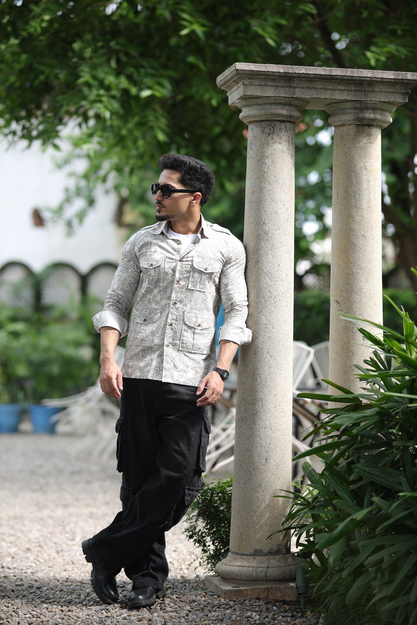 The Caravan Paisley Hunting Shirt