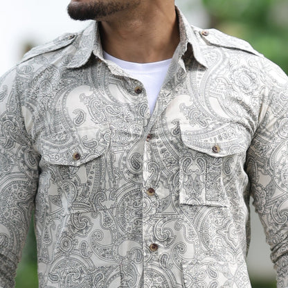 The Caravan Paisley Hunting Shirt