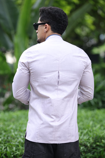 Steel Grey Sentinel Hunting Style Shirt