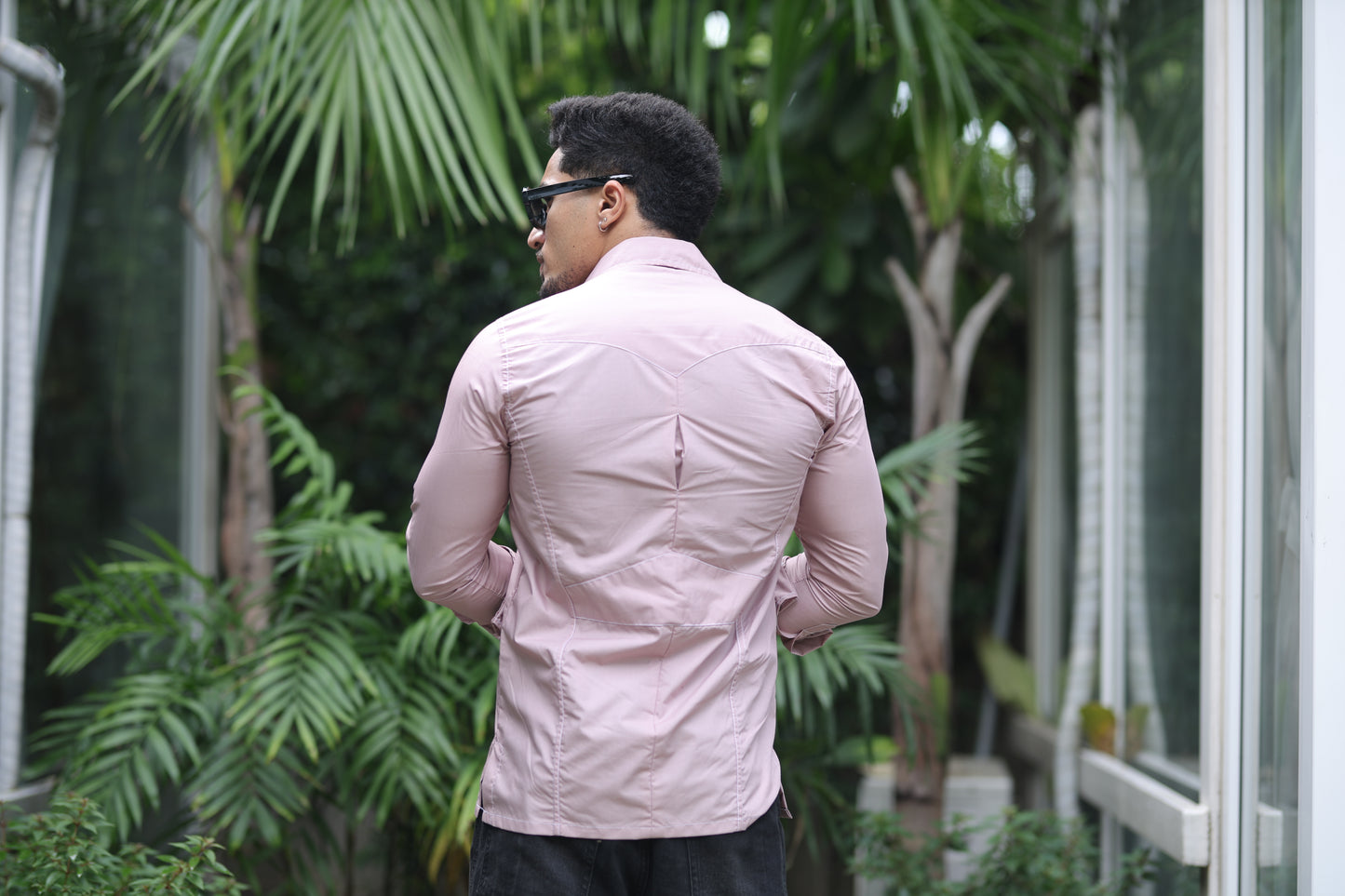 Comfy Lilac Colour Hunting Style Shirt