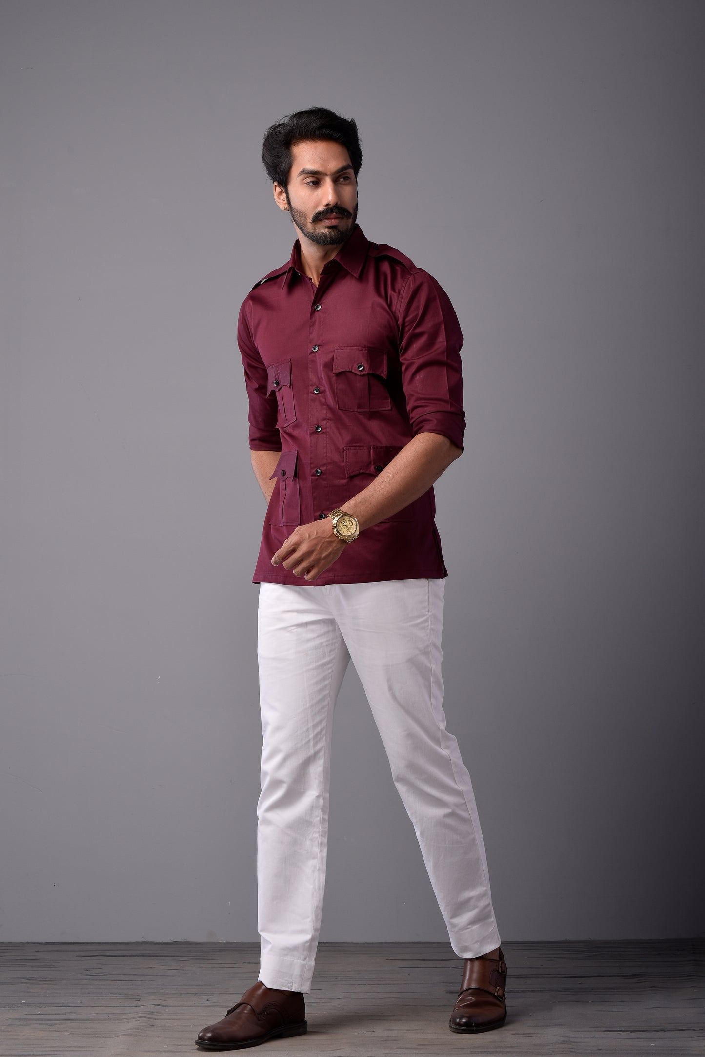 Comfy Wine Hunting Style Shirt