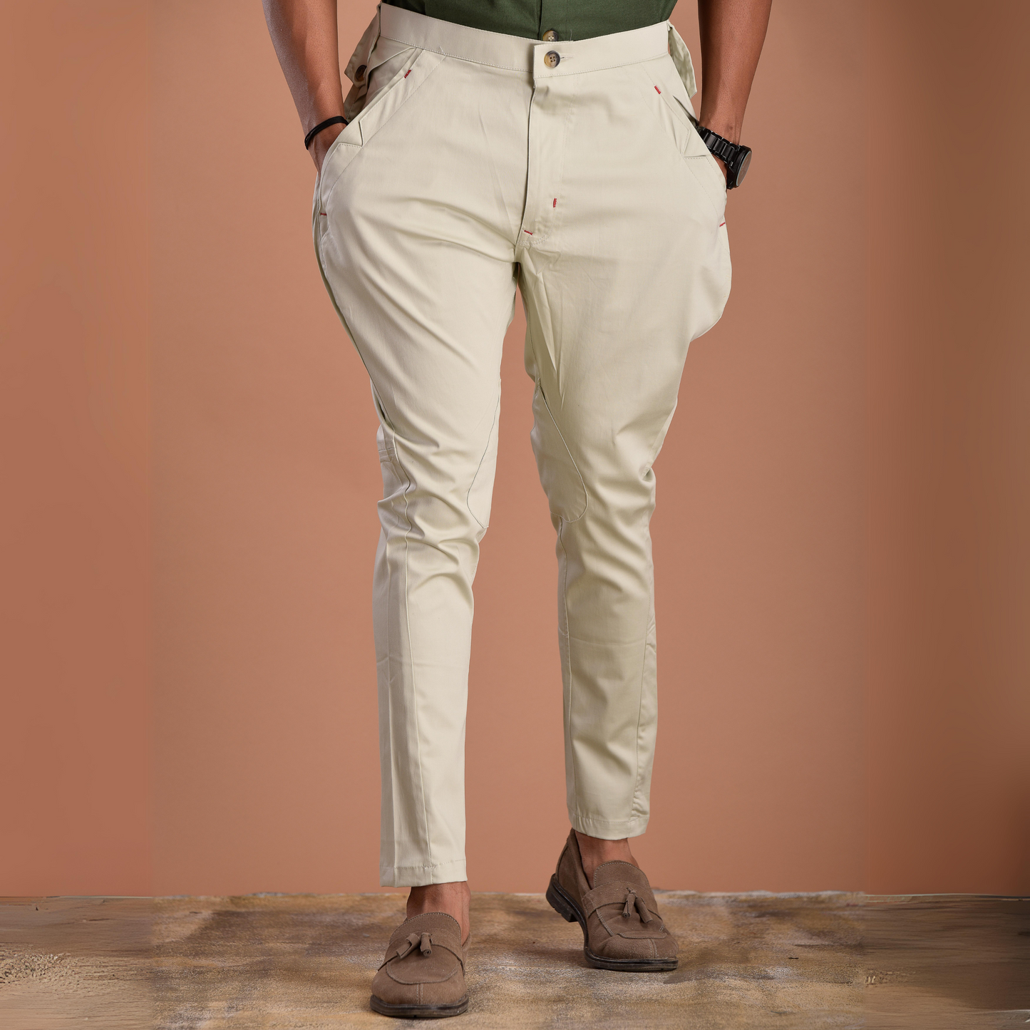 Personalized Premium Men's Breeches| Light Green