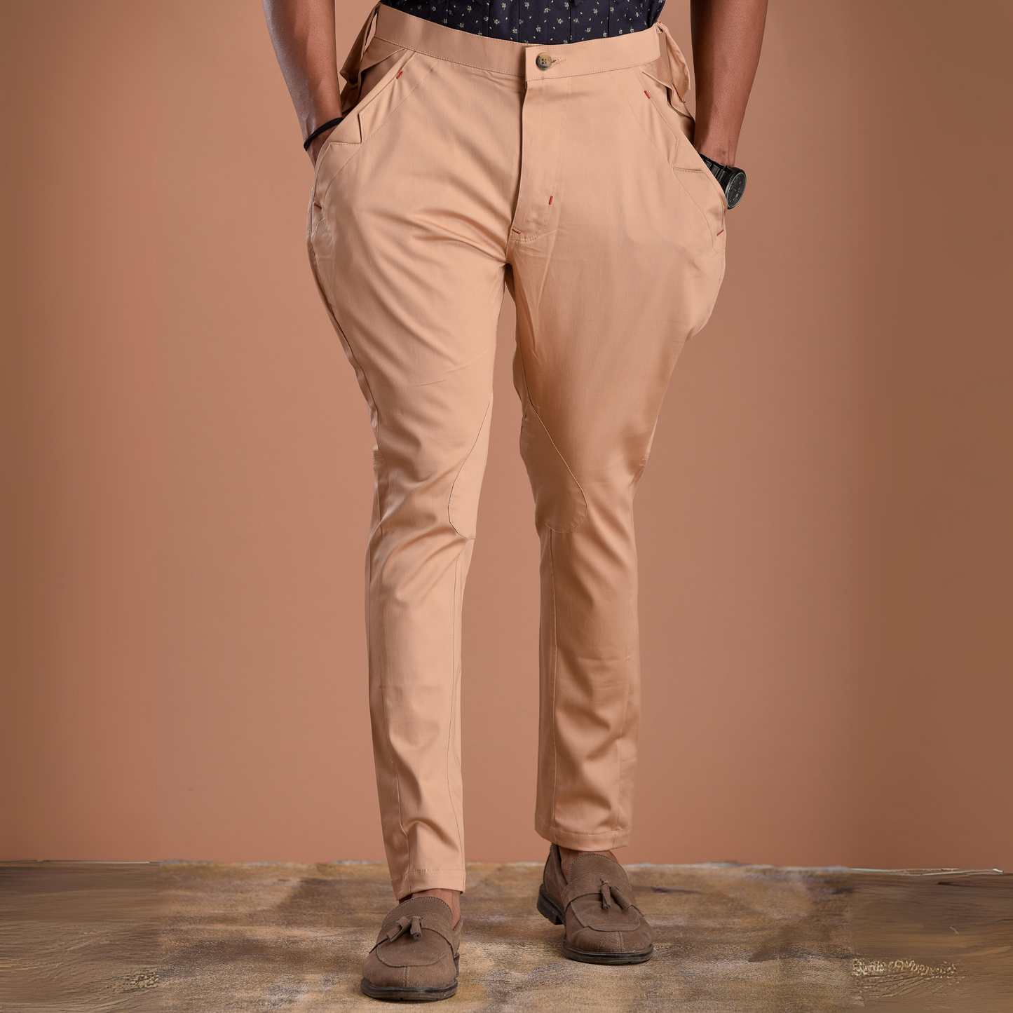 Personalized Premium Men's Breeches| Classic Taupe