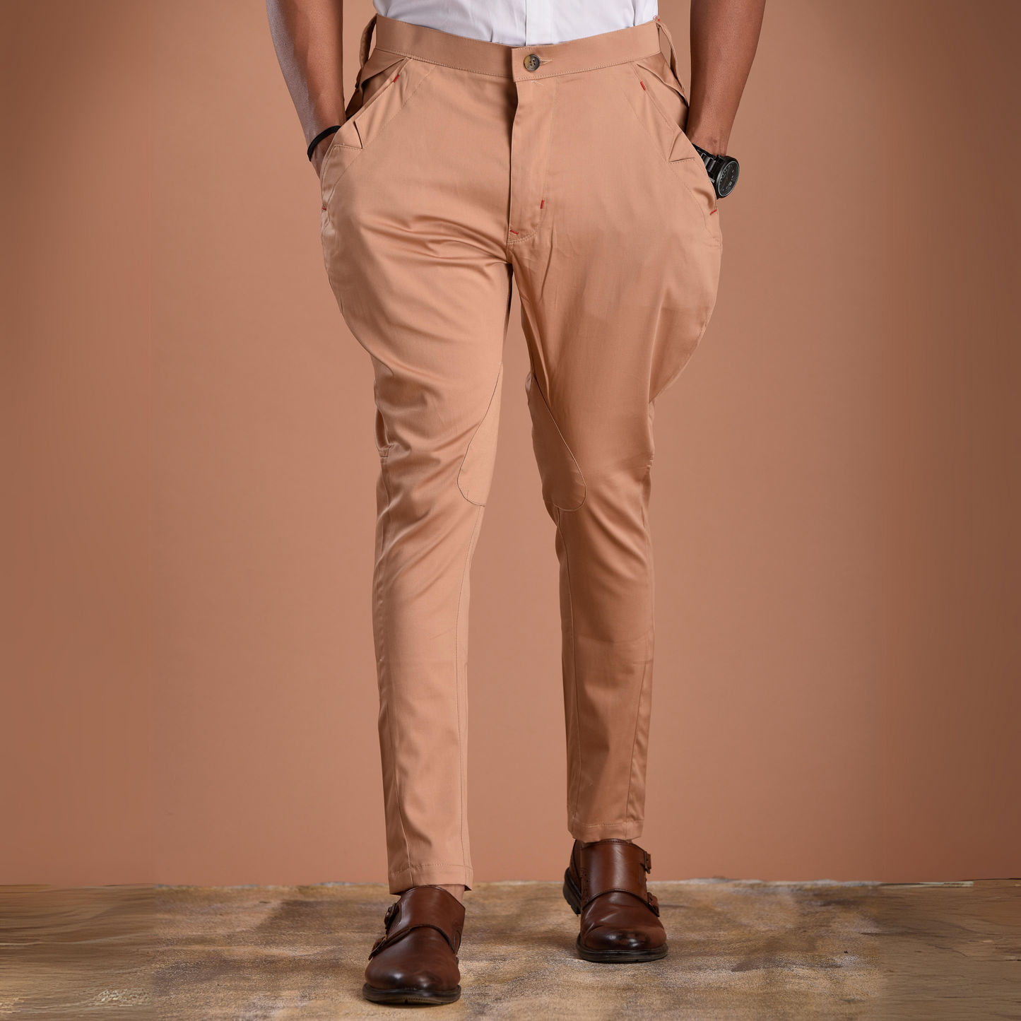 Personalized Premium Men's Breeches| Camel Brown