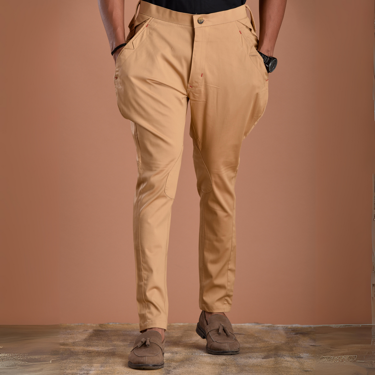 Personalized Premium Men's Breeches| Burlywood Brown