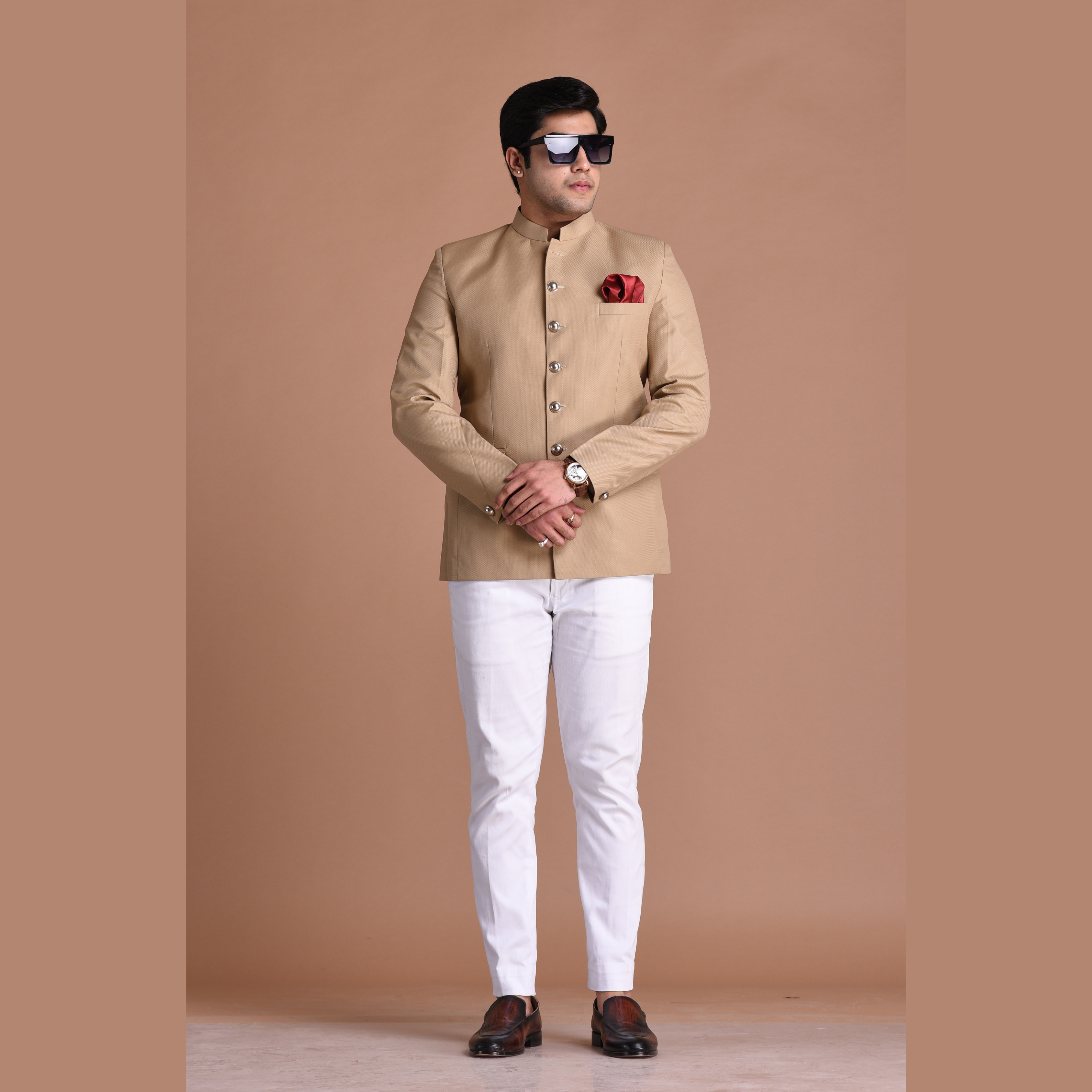 Buy Beige Blazers & Waistcoats for Men by The Indian Garage Co Online |  Ajio.com