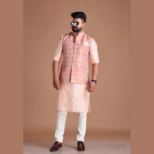 Jacket wala 2025 kurta pajama