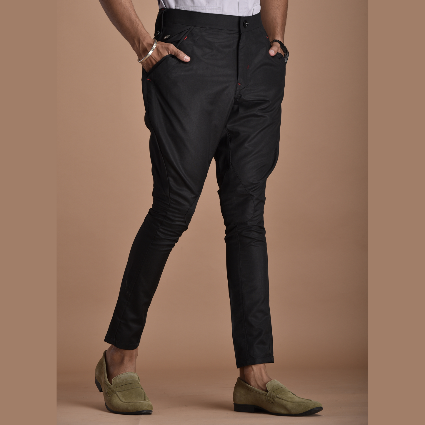 Classic and Stylish Black Jodhpuri Breeches