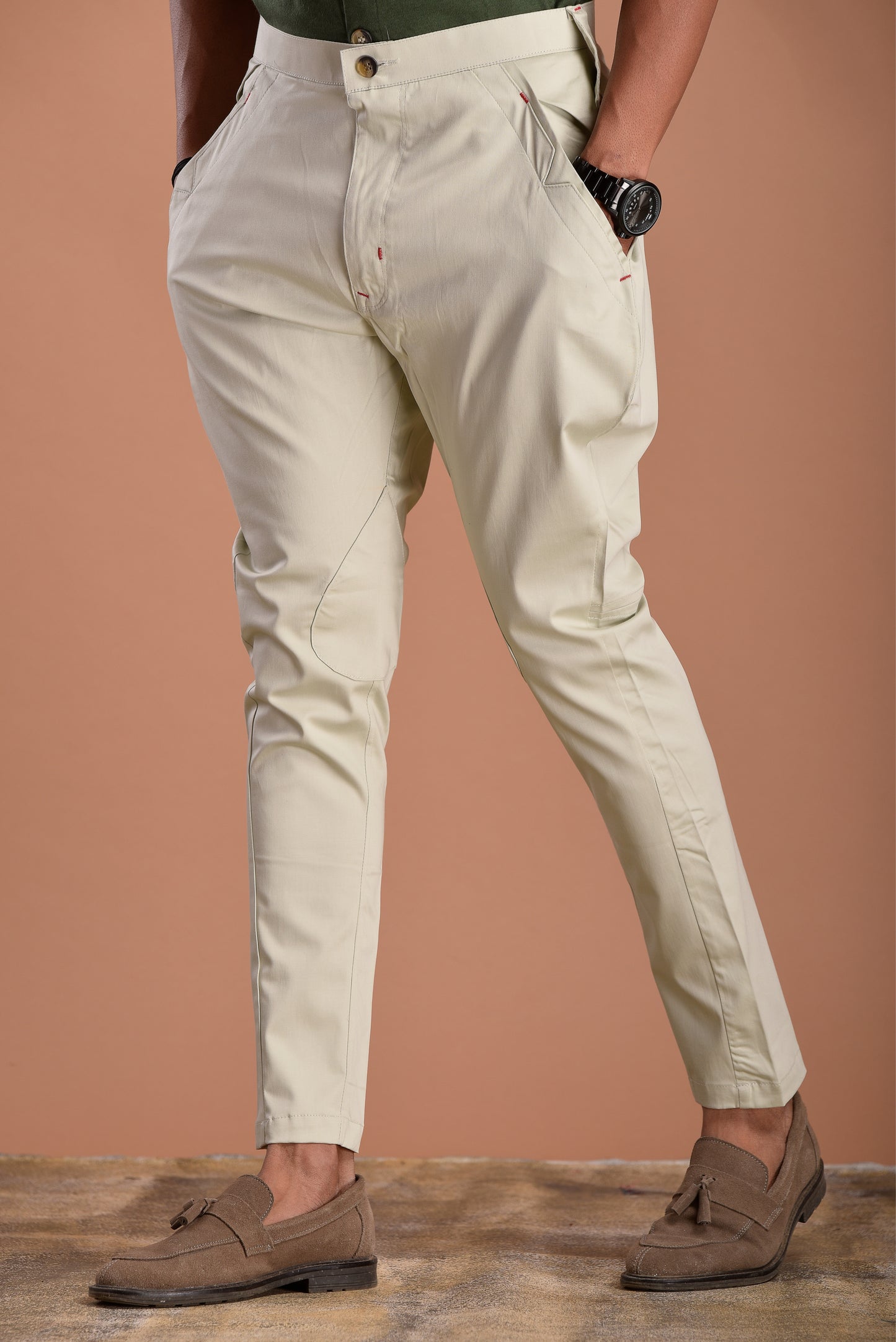 Personalized Premium Men's Breeches| Light Green