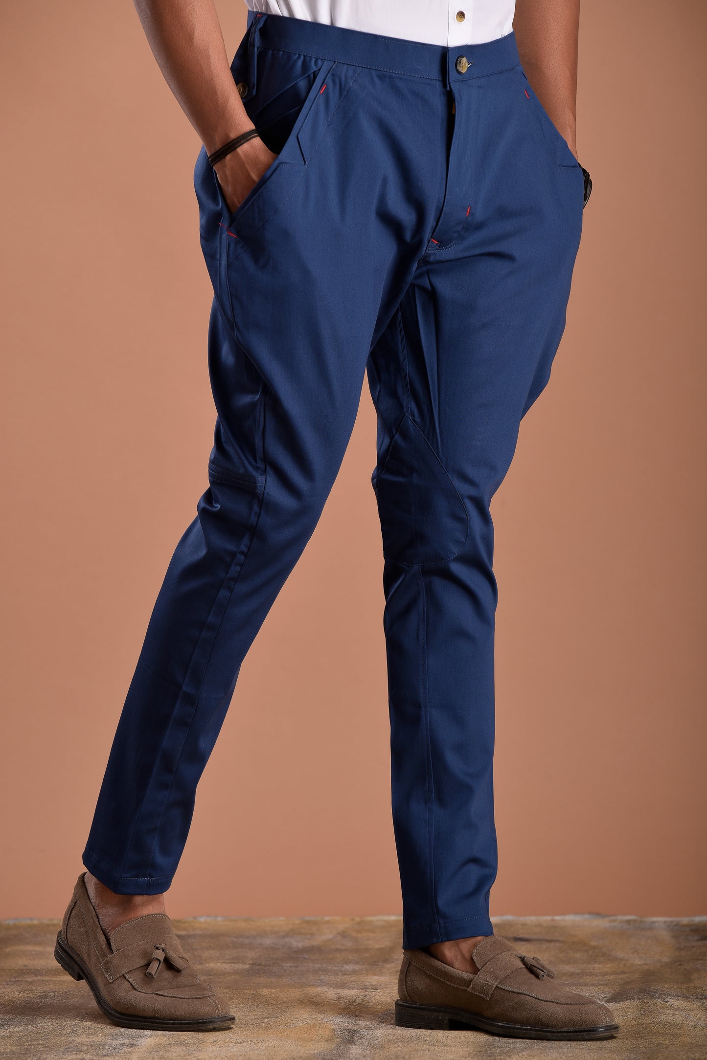 Personalized Premium Men's Breeches| Navy Blue