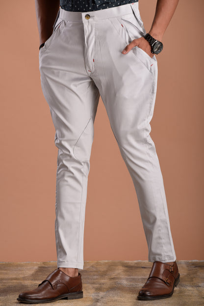 Personalized Premium Men's Breeches| Light Grey