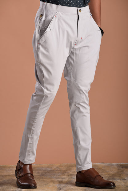 Personalized Premium Men's Breeches| Light Grey