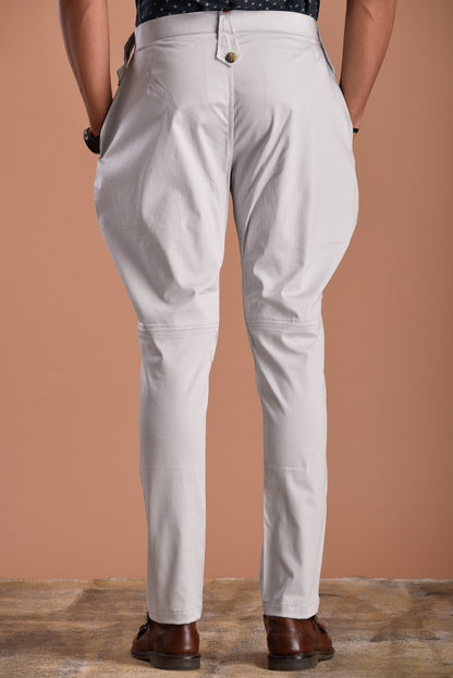 Personalized Premium Men's Breeches| Light Grey